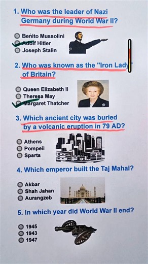 🏛️ HISTORY QUIZ #3 | Only History Buffs Will Pass! 🤯 #quiz #shorts #trivia #history #usa #world
