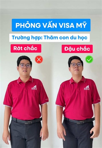 Phỏng vấn visa Mỹ thăm con du học. Xin visa nhắn Thái nha! #tourdulich #dulichanthai #visamy