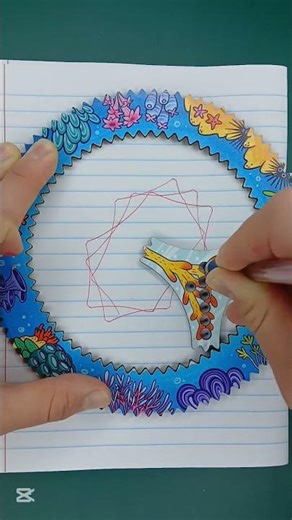 The moment it finally clicks... 🧩#spirograph#satisfying#shorts#drawing#relaxing