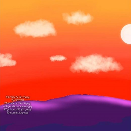 Несложный пейзаж в Ибис Пейнт Икс~Easy landscape in Ibis Paint X #ибис#ibispaintx#shorts#творчество