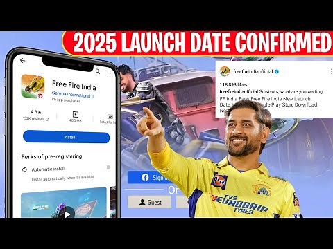 2025 Mein Free Fire India Kab Aayega | Free Fire India Launch Date | FF India Playstore Kab Aayega
