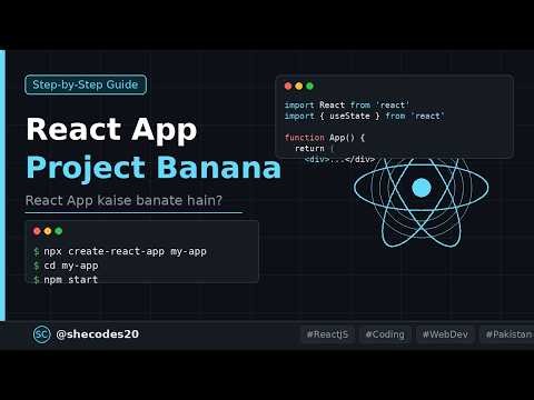 How to create React app project