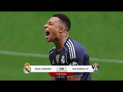 FULL HIGHLIGHT (3-2) REAL MADRID VS TALAVERA C.F | COPA DEL REY 2025/26 ESPANA MBAPPE GOALS FANSCAM