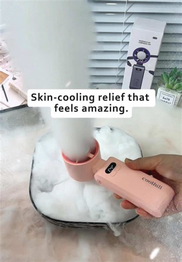 Stay Cool with the Coolhill Handheld Fan