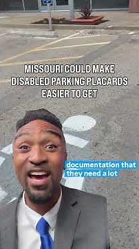 Missouri could make disabled parking placards easier to get