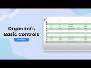 Organimi's Basic Controls Overview | Chart View | Organimi U
