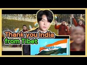 Korean Reacts to the 【Thank you India】 from Tibet! | Norbu Samphel