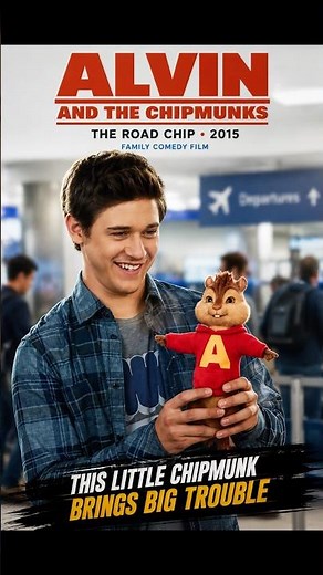 This Stuffed Animal Just Bit Me | Alvin and the Chipmunks: The Road Chip (2015) #shorts #movie