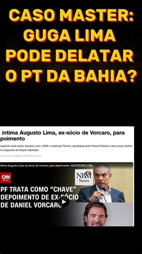 CASO MASTER: SERÁ QUE TEREMOS MAIS DELAÇÃO? GUGA LIMA REPASSOU PRÉDIOS DE LUXO PARA ODEBRECHT