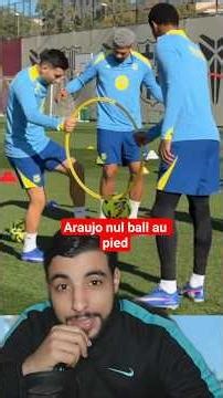 Araujo balle au pied cest duuur #chroniquedelatlas #football #laliga #ronaldaraujo #realmadrid