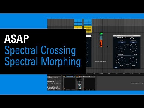 IRCAM Tutorials / ASAP : Spectral Crossing & Spectral Morphing