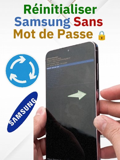 Réinitialisation d'un téléphone Samsung sans code