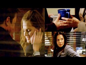 Castle 5x07 Moment: Castle & Beckett Touching Hands Caressing Face Caught on Camera & Scene w Gates