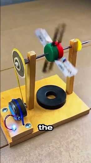 How a Magnet Can Generate Electricity—Explained Simply #diy