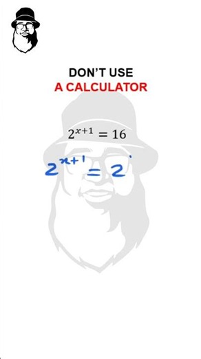 Solve This SAT Exponent Equation Instantly