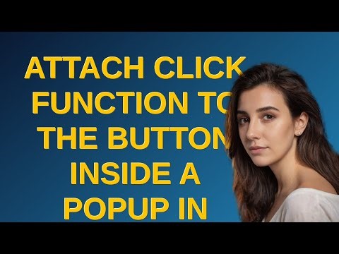 Gis: Attach click function to the button inside a popup in Leaflet?