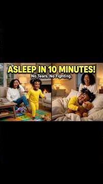 How to Get Your Toddler to Sleep in 10 Minutes (Proven Bedtime Routine) #bedtimeroutine #shortfilm