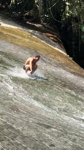 Tour Group Fun at Paraty’s Natural Waterslide – slider #5 #nature #travel #waterfall