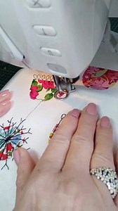 When I first started trying to learn how to do freemotion machine embroidery I practiced simple movements over and over to get used to moving the fabric myself and being in control of where the needle stitches. It did feel a little alien to start with as I was so used to the machine feed-dogs moving the fabric for me but with time I gained confidence and learnt to relax with it and enjoy the wobbly lines! This video was recorded in 2018 and although it's timelapse (speeded up) I thought you may 