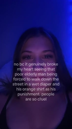 Elderly Man Forced to Walk in Wet Diaper as Punishment