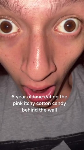 Discovering Hidden Pink Cotton Candy Behind Walls