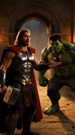 Hulk aur Thor, Thor Ragnarok Hulk Attitude Stunt X Troll Face #marvel #shorts #hulk 😱