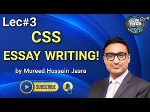 | Essential Components of English Writing for CSS Success | Must Watch |