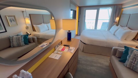 Royal Caribbean Icon of the Seas Balcony Stateroom Tour