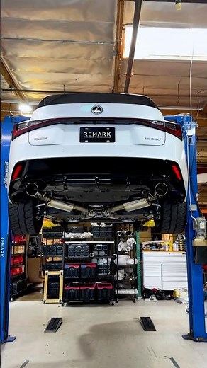 Best sounding Lexus IS350 with Midpipe and Muffler Axleback #remarkexhaust #lexus #is350