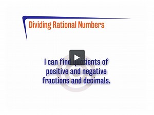 FL27 2.2.4 - Dividing Positive and Negative Fractions