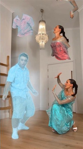 SUBSCRIBE FOR 7 YEARS OF GOOD LUCK! 🍀😅 - #dance #funny #couple #shorts