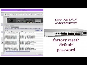 HP StorageWorks 4/8 SAN Switch | Series HSTNM-N005 configuration setup tutorial