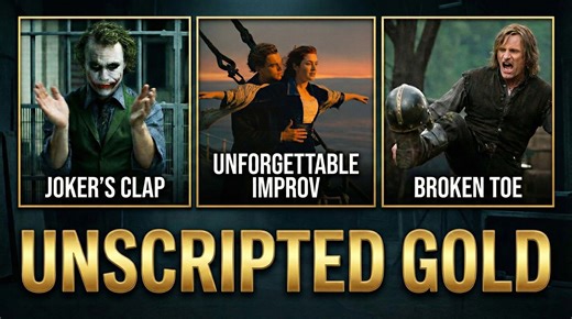 5 times actors' mistakes and improvisations were so perfect, the directors were like "Yeah, that's staying in"