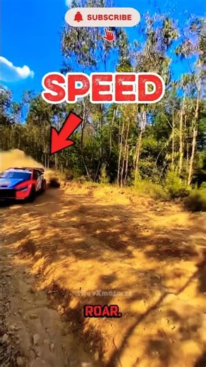 Insane Rally Car Speed on Gravel Roads 🏁. #extremespeed