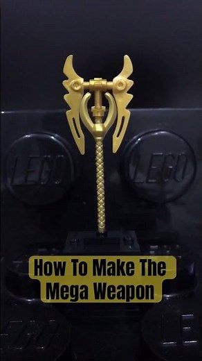 How To Make The Mega Weapon [ 2 Options ] #ninjago #lego #custom #legoninjago