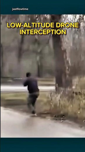 Low-Altitude Drone Interception Using Light Arms #military