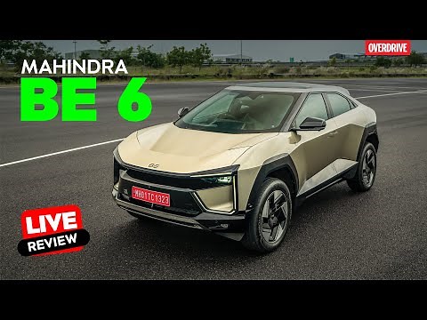 LIVE: Mahindra BE 6 First Drive Review | A Game-Changing Electric SUV? | OVERDRIVE