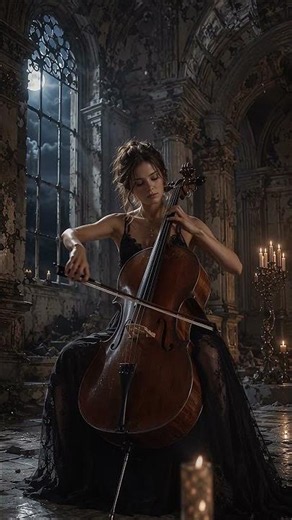 WARNING: Lone Cellist in a Forgotten Cathedral