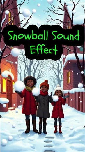 Snowball Sound Effect – Perfect Crunchy Winter Impact Audio