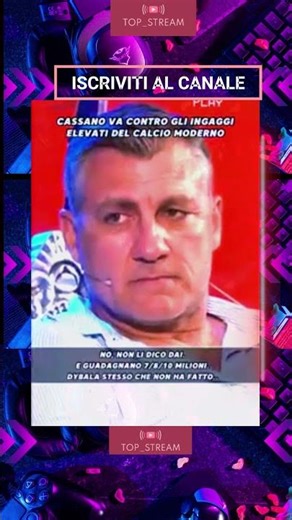 Cassano attacks Dybala: "Excessive salary!" 😳🔥 #cassano #dybala #roma #udinese #seriea