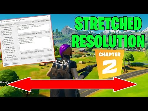 How to add Custom Resolutions in Fortnite Chapter 2! | (Custom Resolution Utility Fortnite)