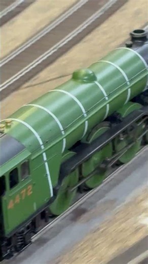Famous LNER A3 #4472 'Flying Scotsman' Heads Eastbound With The Seven Teaks