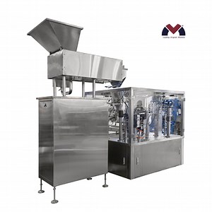 [Hot Item] Full Automatic Snacks Nuts Packaging Machine Beans Gummy Puffed Food Biscuit Fry French Potato Chips Packing Machine