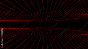 modern animation background computer graphic design grid, block and neon wall series animation futuristic background