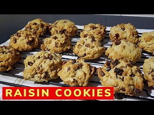 HOW TO MAKE RAISIN COOKIES |SIMPLE COOKING