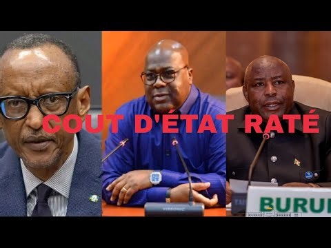 01/04/026 FLAMME 🛑COUT D'ÉTAT AVORTER AU BURUNDI FATSHI SAUVE NDAYISHIMIYE KAGAME DÉFIE