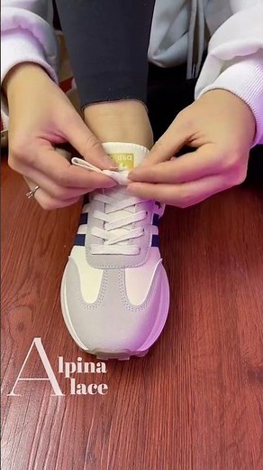 Shoes lace tutorial for beginners ✅ #shoes #fashiontip #girls