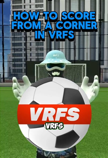 How To Score From A Corner In VRFS #vrfs #fyp #viral #tutorial #soccer