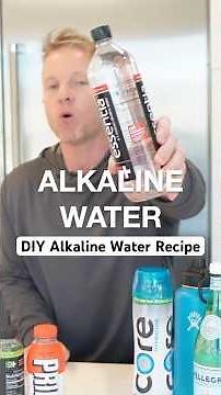 Alkaline Water Recipe: Homemade DIY