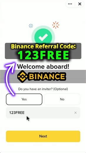 Binance Referral Code | How to Create a New Binance account and Use Refer Code